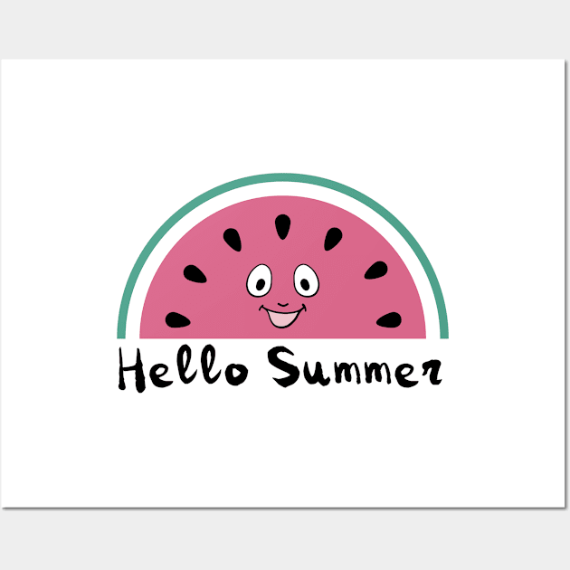 Hello summer Wall Art by AliJun